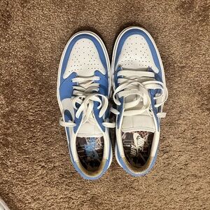 Nike Blue and White Women's Sneakers